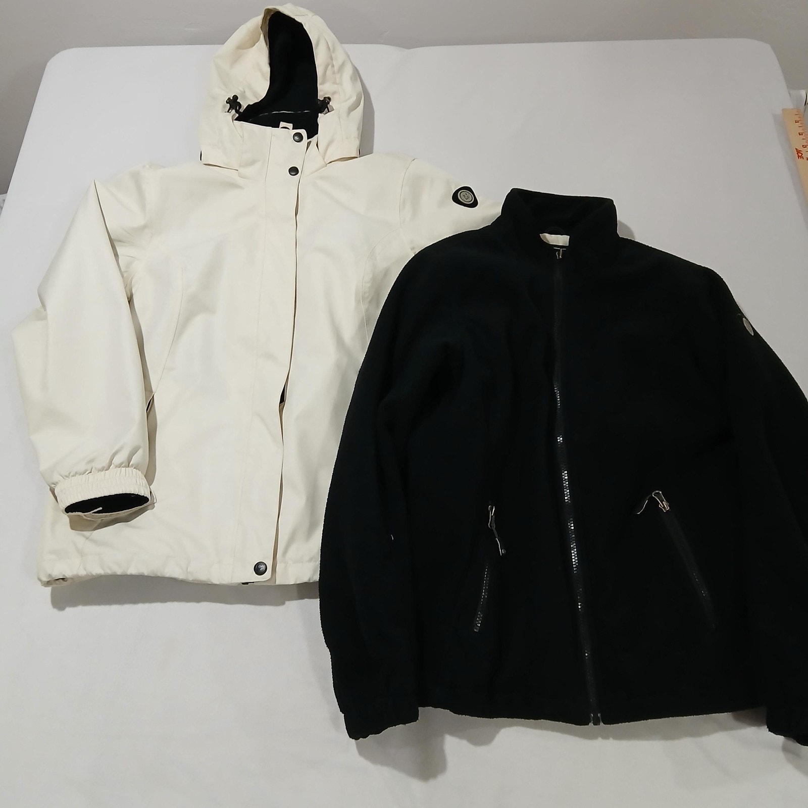 Killtec Jacket Womens 6 Waterproof Windproof Hooded 3-In-1 Coat Fleece Liner